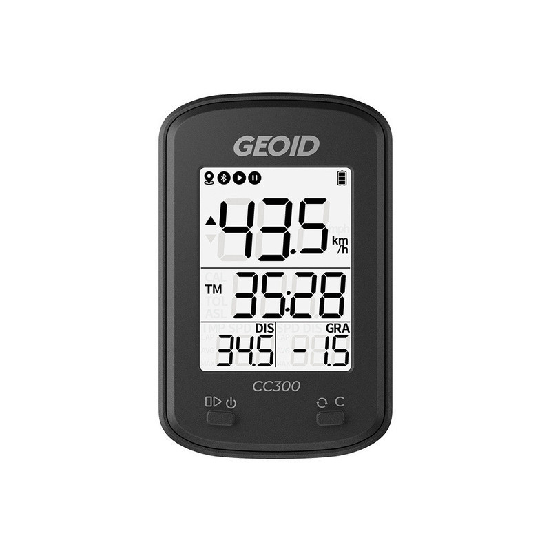 GEOID GEOID CC300/CC400 อังกฤษจักรยานสมาร์ทขี่จักรยานนาฬิกาจับเวลา GPS การตรวจสอบความเร็ววัดระยะทาง