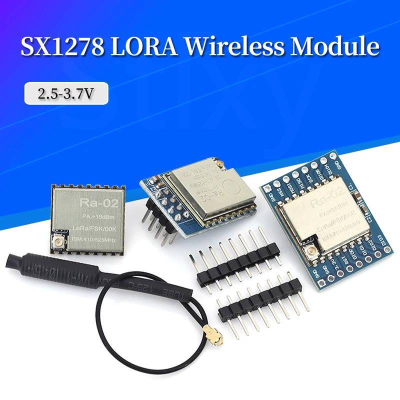 SX1278 LORA spread สเปกตรัมไร้สายโปร่งใสโมดูลเกียร์ SX1278 433MHZ/SPI ในสาย /Ra-01 Ra-02 H