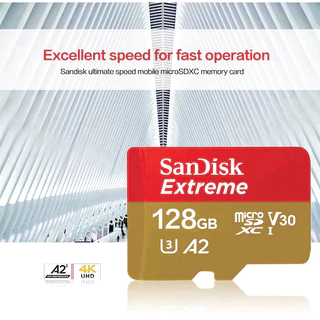 Sandisk MicroSD Extreme® A1 A2 U3 V30 มีให้เลือก 16GB 32GB 64GB 120GB 256GB 512GB 1TB by Synnex