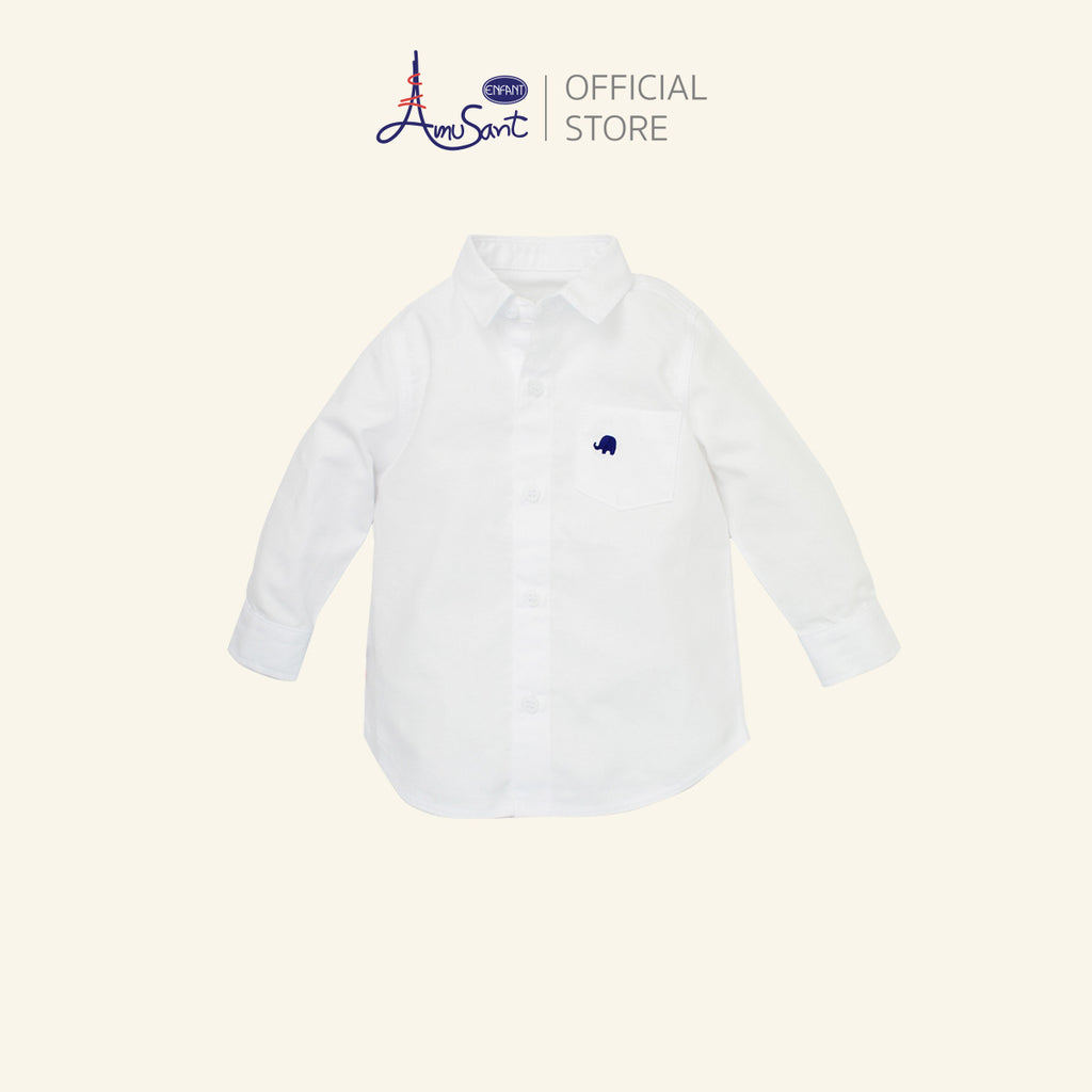 Amusant เสื้อเชิ๊ตแขนยาว สำหรับ 4 ขวบ - 14 ขวบ EH2R30
