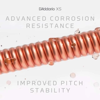 🎸D'Addario XS / XT Phosphor Bronze สายกีตาร์โปร่งเคลือบกันสนิม ของแท้ USA XSAPB1047 XSAPB1152 XSAPB1253 XTPB1152 อายุการใช้งานยาวนาน