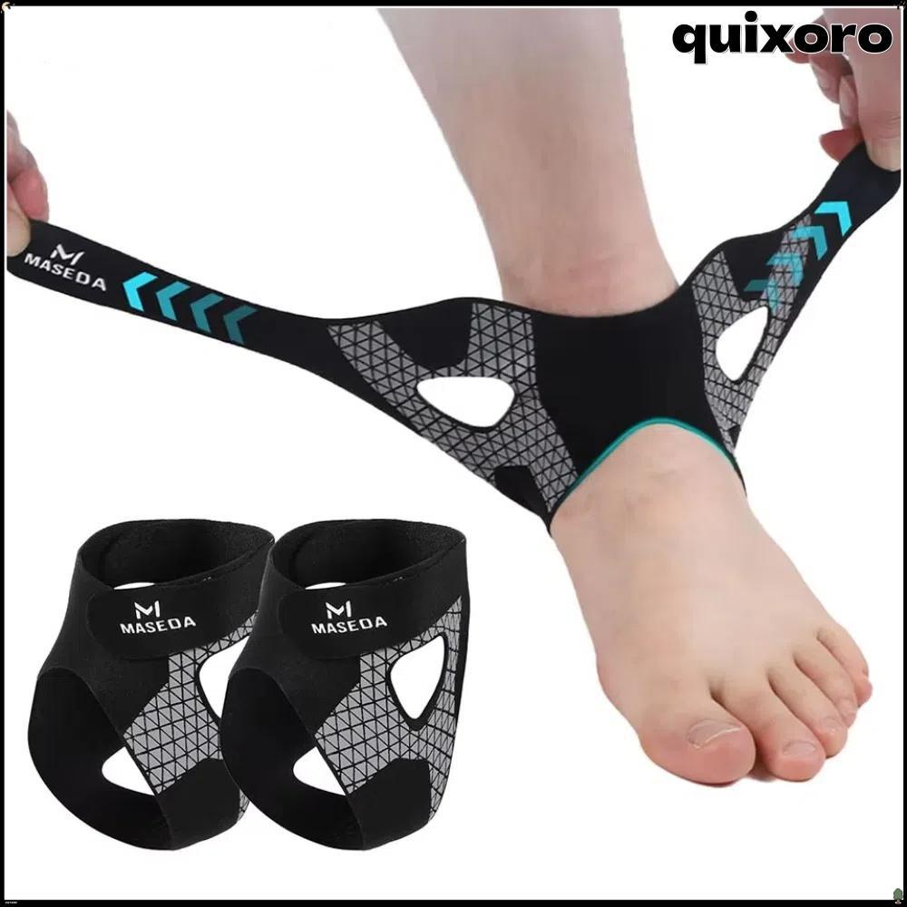 QUIXORO Compression Ankle Support, Breathable Adjustable Ultra-thin Ankle Brace, Pain Relief Bi-dire