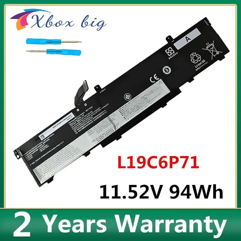 L19C6P71 L19L6P71 แบตเตอรี่แล็ปท็อปสําหรับ ThinkPad P15 P17 T15G 1st Gen สําหรับ ThinkPad P15 P17 T1