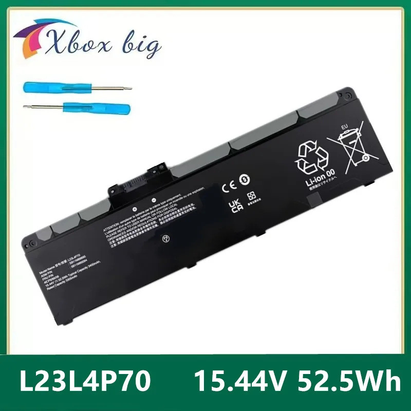 L23D4P71 15.4V 52.5Wh 3400mAh แบตเตอรี่แล็ปท็อปสําหรับ Lenovo ThinkPad T14 Gen 5 P14s Gen 5 Series L