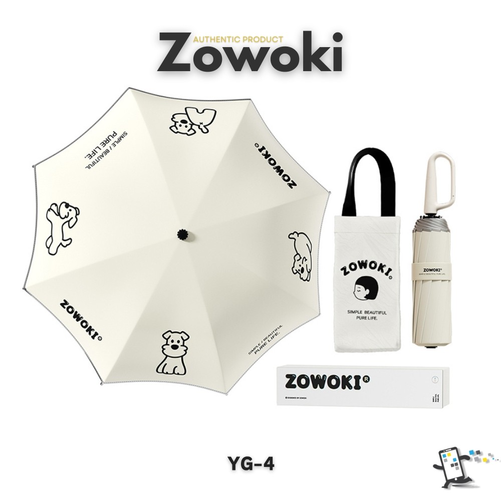 Zowoki Umbrella YG-4 ร่มกันแดด กันฝน สไตส์มินิมอล