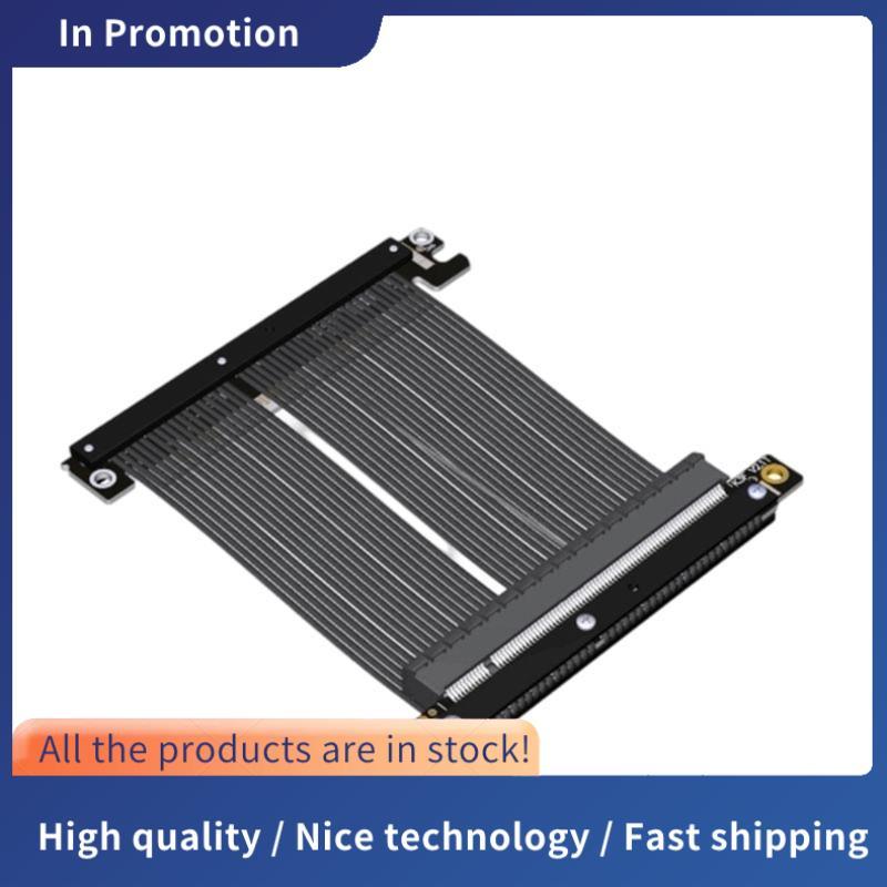 PCIE 5.0 X16 GPU สายต่อ 512G สําหรับกราฟิกการ์ดสําหรับแชสซี Server รองรับสําหรับ RTX50 RX90 17 ซม.