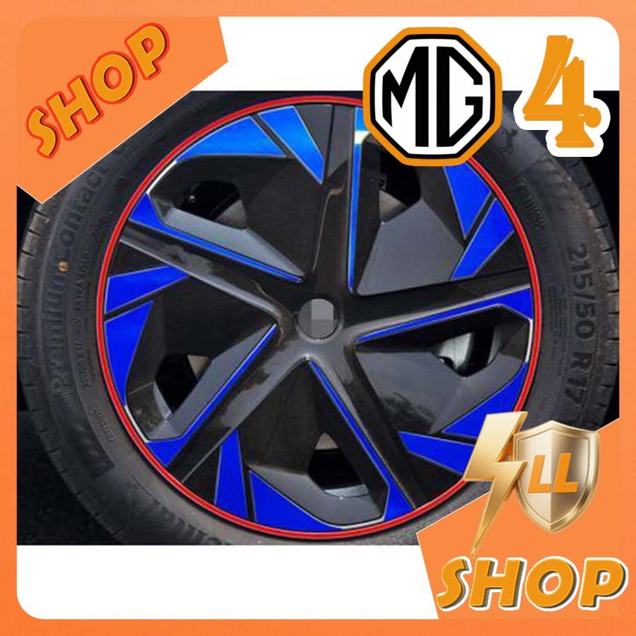 [READY]MG4 EV Wheel hub sticker MG Body kit mg4 ev Car decoration accessories  I9GC