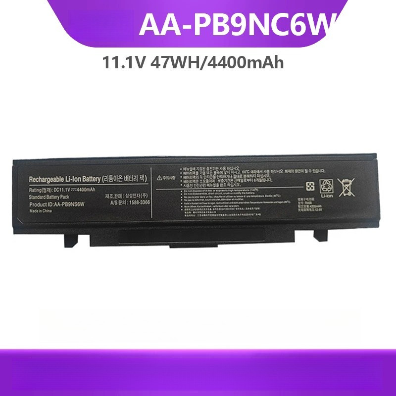 Applicable to Samsung AA-PB9NC6B AA-PB9NS6B AA-PB9NC6W R420 R428 R468 battery