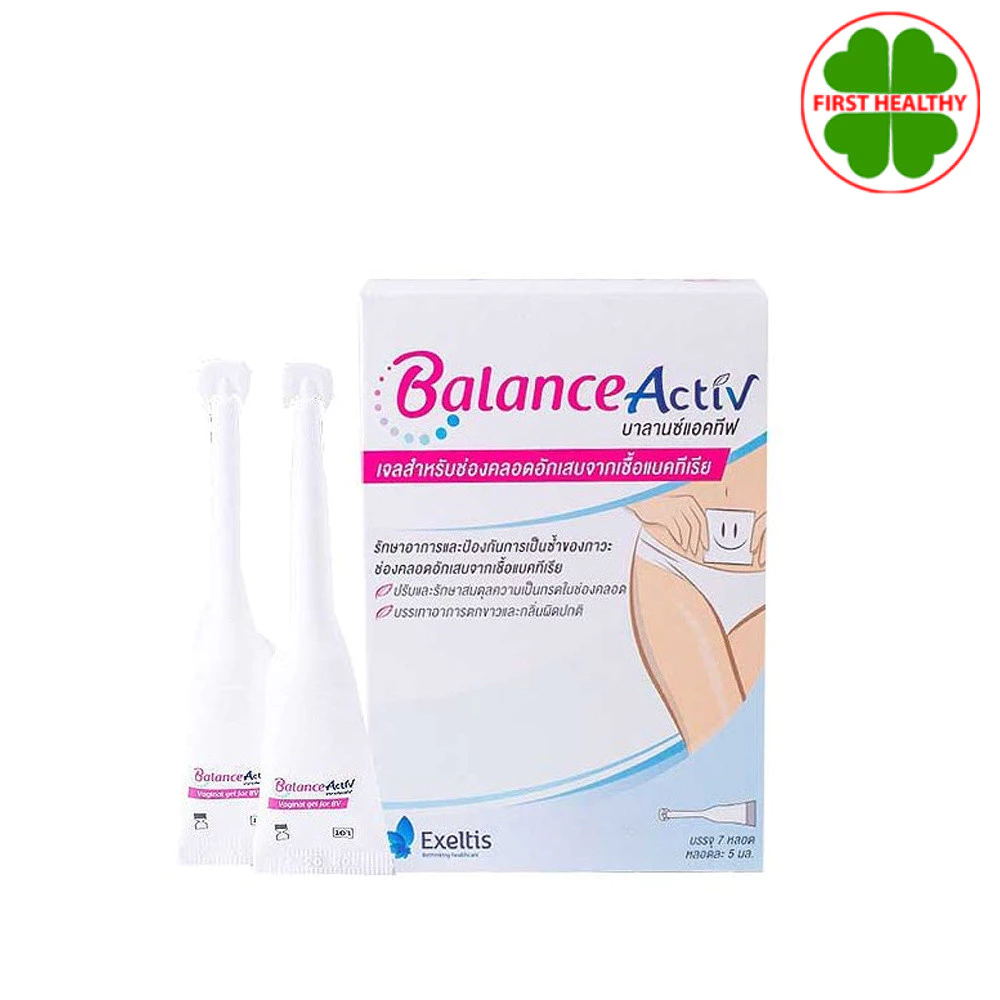 Balance activ vagina gel บาลานซ์แอคทีฟ เจลปรับสมดุลในช่องคลอด 1 กล่อง มี 7 หลอด