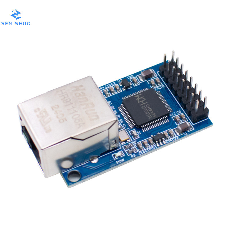 CH9121 Serial Port to Ethernet Network Module Serial Port Server/Microcontroller STM32 Networking
