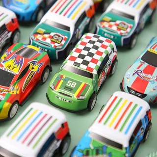 Kids Mini Anti-Collision Racing Car Toy Safe Drop Resistance Vehicle Model Gift Choice For Little Boys