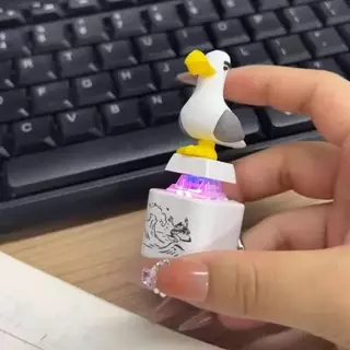[ZFV] น่ารักการ์ตูน Seagull Custom Keycap 3D Squeaky เสียงของขวัญที่ไม่ซ้ํากันสําหรับคนรักคีย์บอร์ดแบบกลไก TH