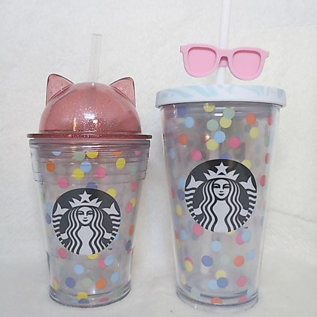 แก้วน้ำ 2019 Starbucks Thailand Summer Party Cat