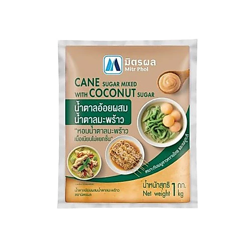มิตรผล น้ำตาลอ้อยผสมน้ำตาลมะพร้าว 1 kg. หยกออนไลน์
