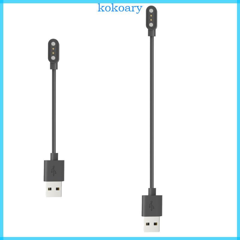 KOK สําหรับ COLMI P45 Magnetic Charger Power Adapter USB Fast ชาร์จสายไฟขาตั้ง Smartwatch Holder Sta
