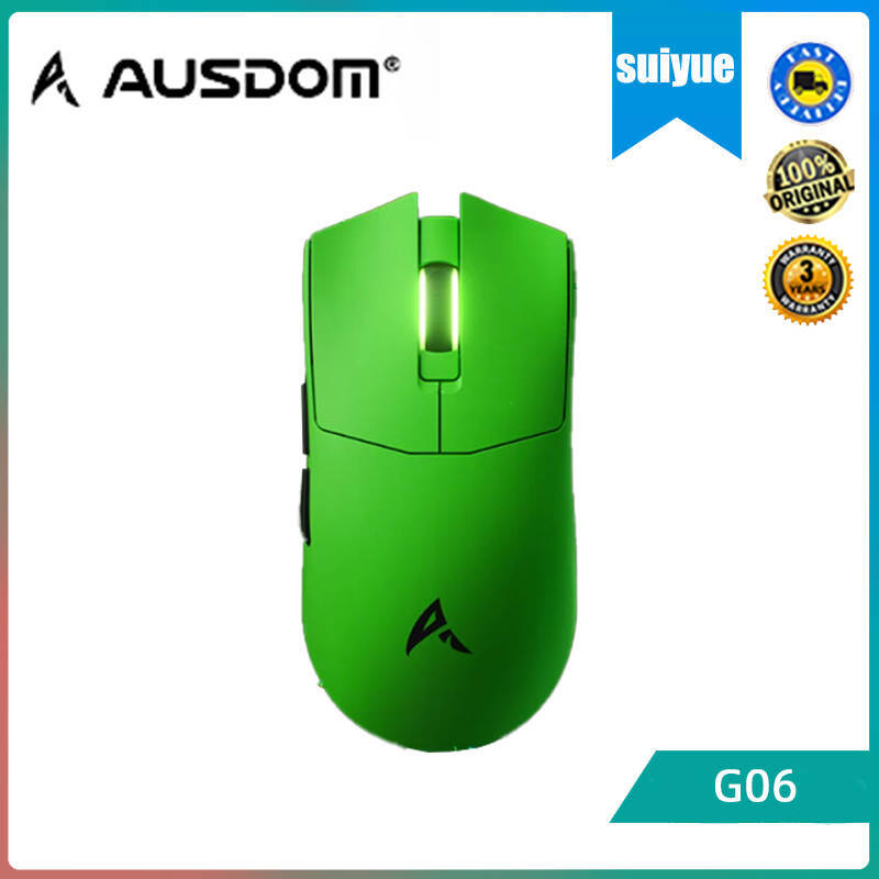 AUSDOM G06 เมาส์ไร้สายมืออาชีพบลูทูธตามหลักสรีรศาสตร์