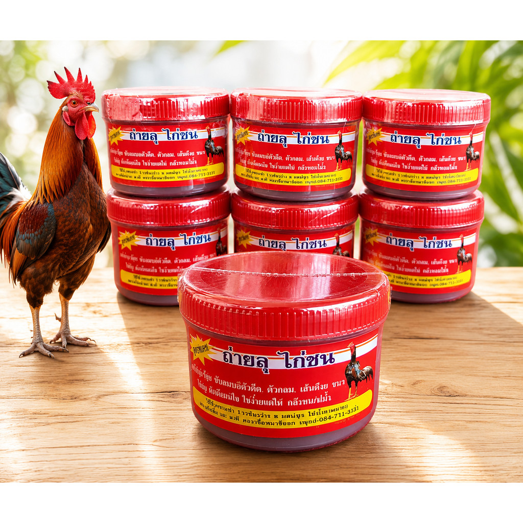 เอก ถ่ายลุไก่ชน รวมอุปกรณ์ไก่ชน อาหารไก่  อาหารนก