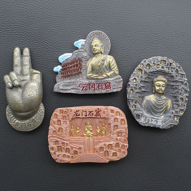 ลั่วหยาง Tourist ของที่ระลึกแม่เหล็กแม่เหล็กเรซิ่น Tourist ของที่ระลึกแม่เหล็ก