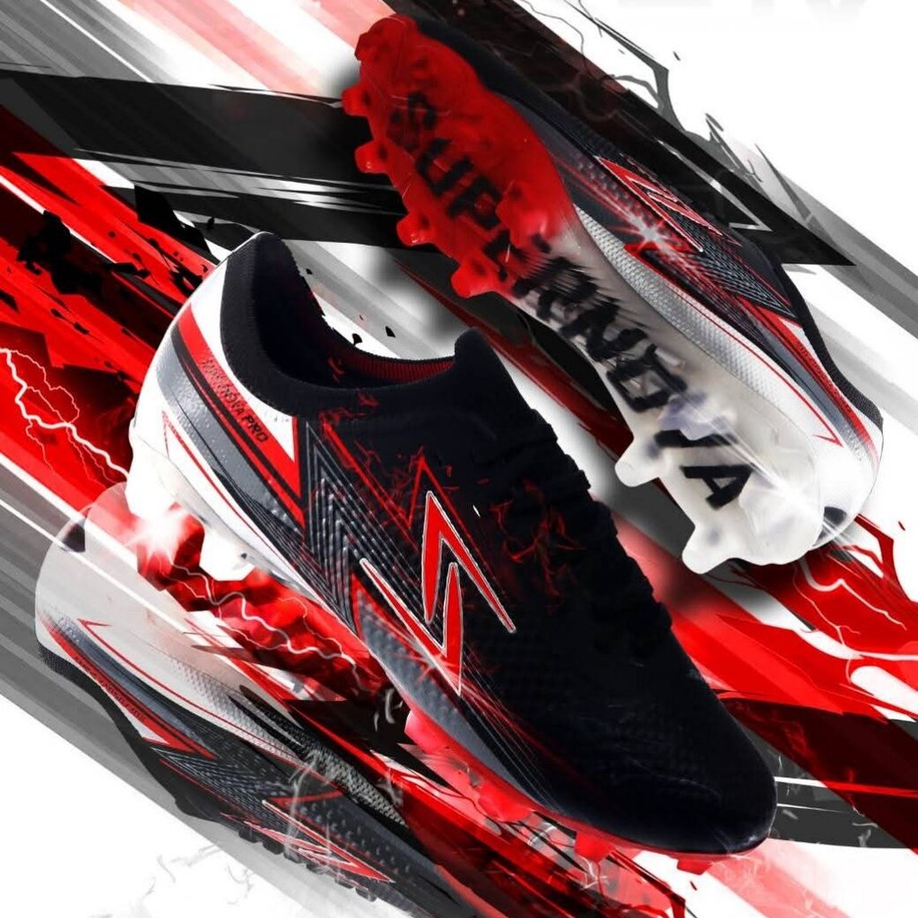 (ZETAลิขสิทธิ์)ไซส์ 38-44 รองเท้าฟุตบอล/สตั๊ด ZETA SUPERNOVA PRO Flyknit ไซส์เด็ก-ผู้ใหญ่