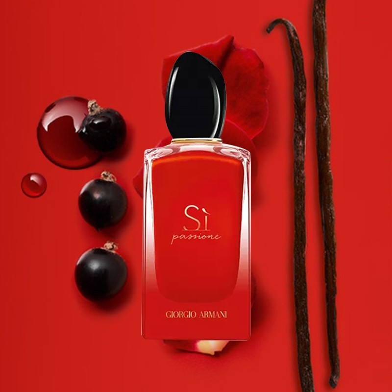 🚚จัดส่งที่รวดเร็ว🚚 Arma-ni Sì Passione EDP 100ml น้ำหอมผู้หญิงหรู--ของขวัญวันสำคัญสำหรับเธอ - รูปที่ 2