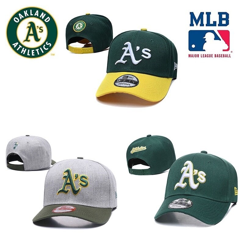 หมวกเบสบอล MLB Oakland Athletics คุณภาพสูง