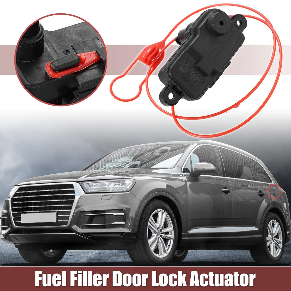 UXCELL Car Fuel Flap Door Cap Release Lock Actuator 4L0862153D สําหรับ Audi Q7 2010-2015 สําหรับ Aud
