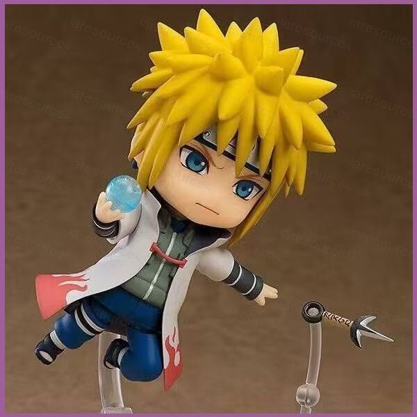 SQ4 NARUTO Action Figure รุ่น Q Namikaze Minato ตุ๊กตาของเล่นสําหรับเด็กเครื่องประดับคอลเลกชันของขวั