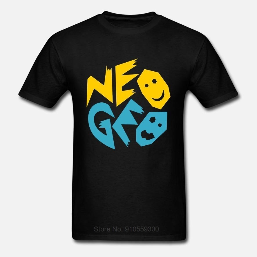 Neo Geo SNK Retro Video Game Console Style Men's T-Shirt - Pure Cotton, Breathable, Non-Shrinking