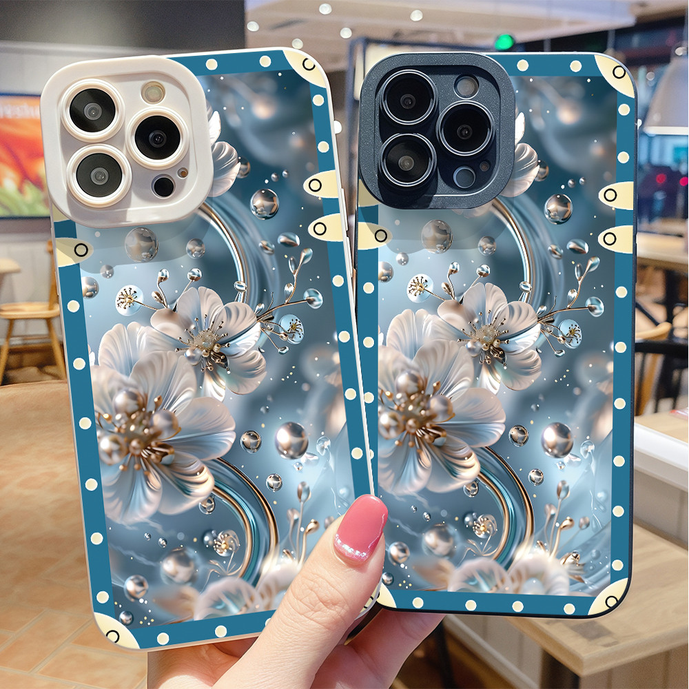 จัดส่งในพื้นที่ เคสโทรศัพท์มือถือTPU มีน้ำค้างแข็ง For VIVO V29 S7 Y75 V25 V25E Y200 Y200E Y10 Y15A 