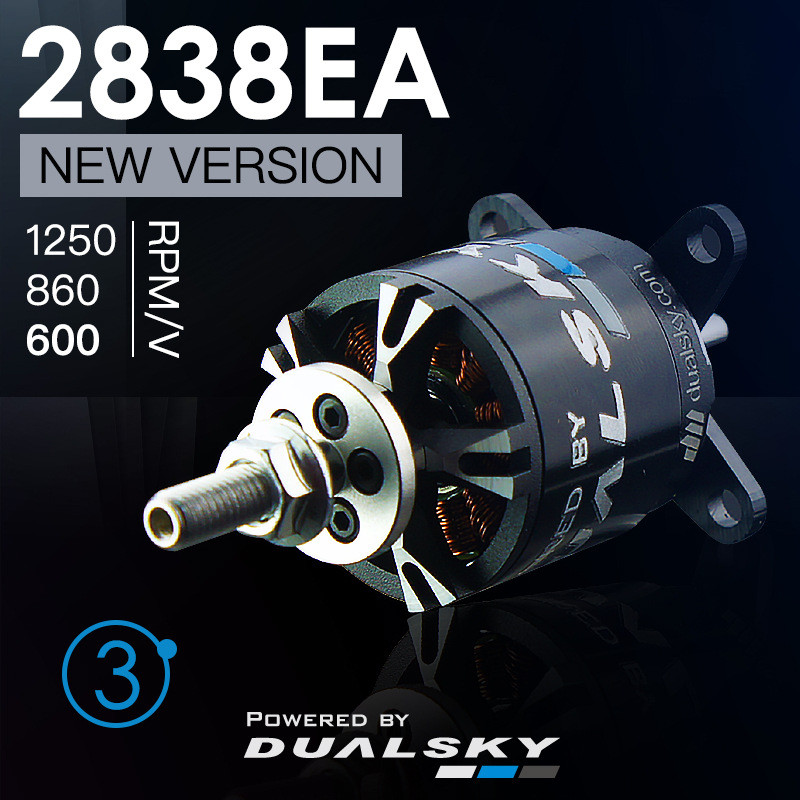 Dualsky Dualsky XM2838EA EA2320 3rd Generation Model Aircraft Motor มอเตอร์ไร้แปรงถ่าน