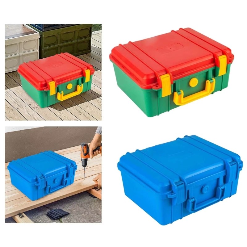 Alilin Industrial Strength Tool Organizer Case ฐานกันลื่นการออกแบบอเนกประสงค์สําหรับคนงานก่อสร้าง Field Techn