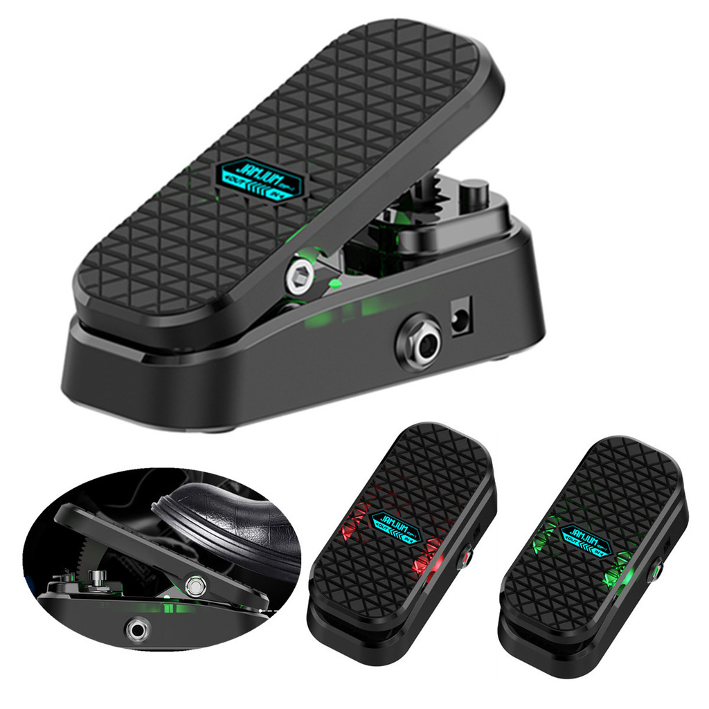 ใหม่ Active Volume & Wah Pedal Mini 2 in 1 Combo กีตาร์ไฟฟ้าพร้อม Wah Wah Active Volume Control