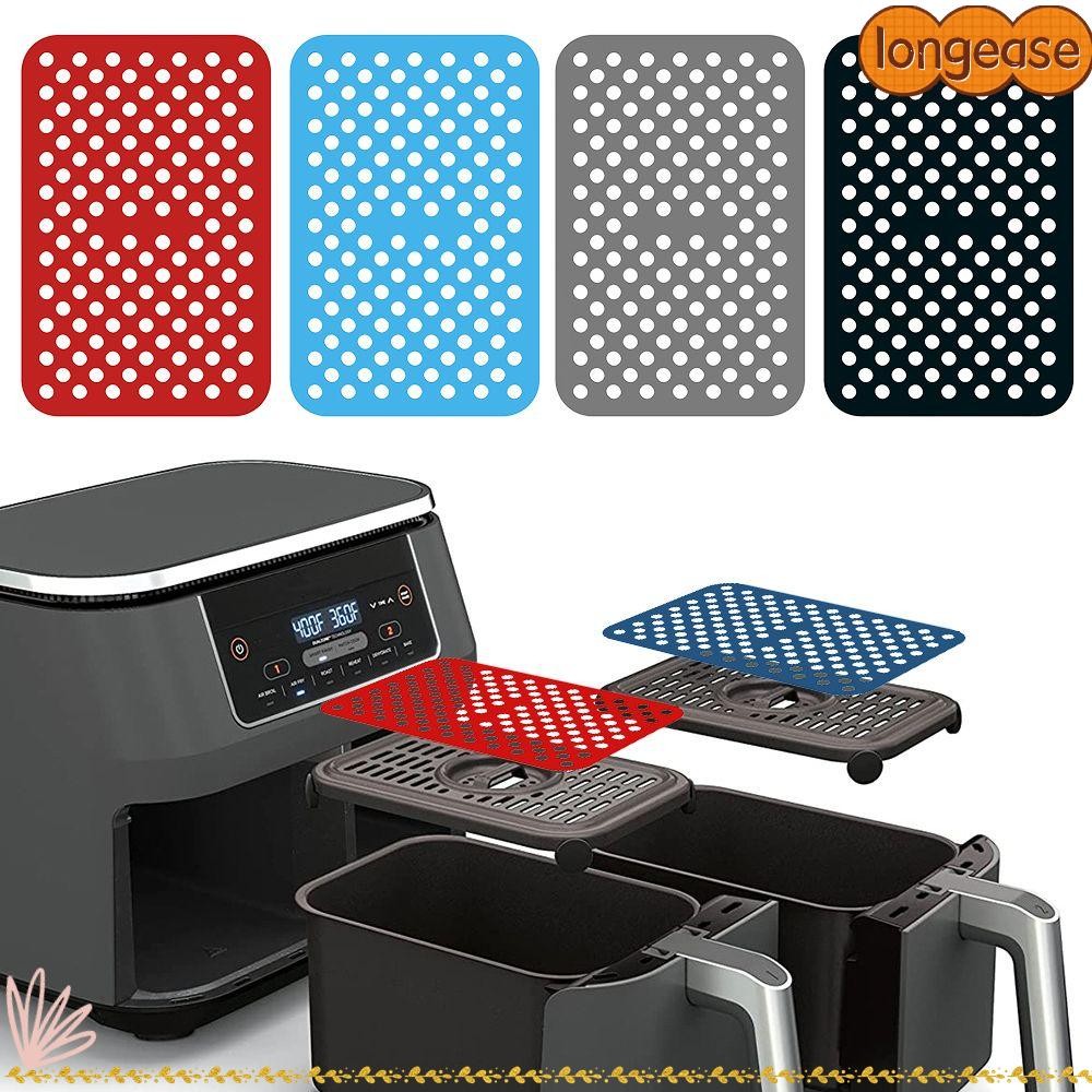LONGE Air Fryer Mat ครัวนุ่มสี่เหลี่ยมผืนผ้าสําหรับ Ninja DZ201 Foodi สําหรับ Ninja Foodi DZ201