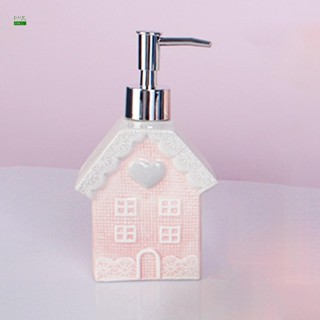 เครื่องจ่ายสบู่เซรามิกแบบกดห้องน้ําไม่ง่ายที่จะรั่วไหลตู้ทํา…