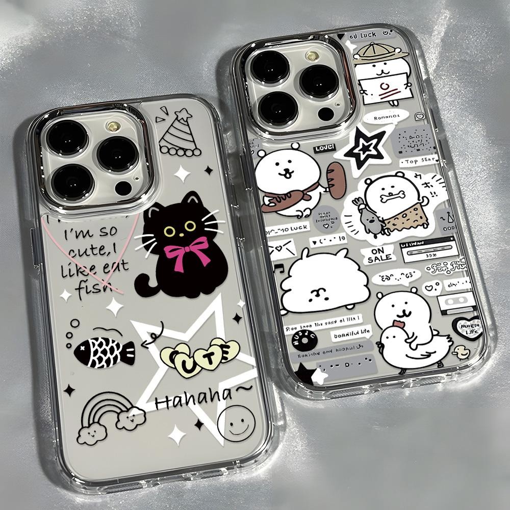 Cute Cat เคส For OPPO A6X A3 A3X A5 A6 Pro A57 2022 A78 A79 A9 2020 A15 A16 A54 A18 A38 A53 A60 A58 A5S A12 A31 TPU Soft