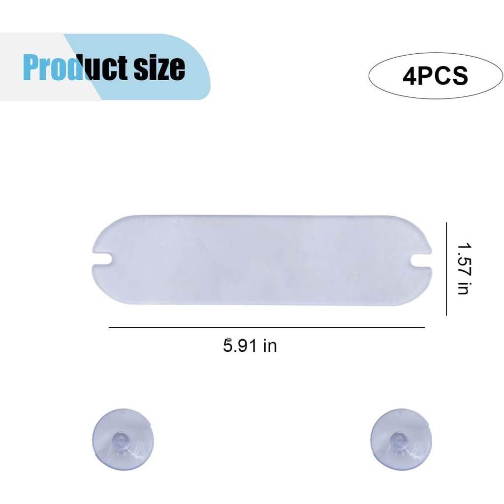 EZ Pass Holder, ที่วางกระจกหน้ารถพร้อมกาวและถ้วยดูดที่แข็งแกร่ง, ติดตั้งง่ายและลบ EZ Pass, ที่วาง Tr