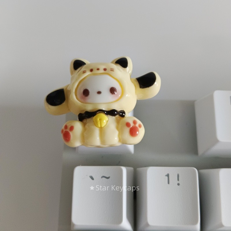 DIY Handmade Keycaps สร้างสรรค์น่ารักการ์ตูน Melody เกมคีย์บอร์ด Keycap ESC ปุ่มแป้นพิมพ์ตกแต่ง ราคา ถูกที่สุด ดีลบีเคเค แกลเลอรีภาพที่ 6