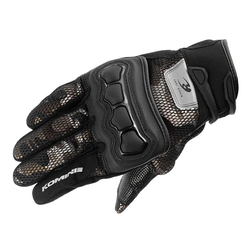 Komine (KOMINE) Motorcycle Gloves GK-2153 Protect 3D Mesh Gloves Camouflage XL