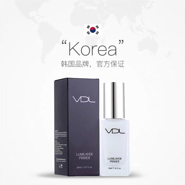 0906 Original เกาหลี VDL Shell Brightening Liquid Foundation แต่งหน้า Primer คอนซีลเลอร์ Pore Moistu