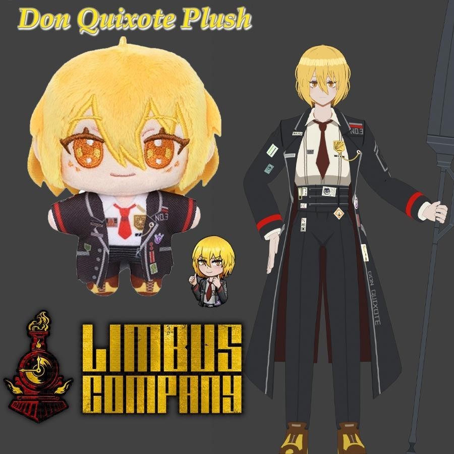 Limbus Company Don Quixote Nui-pal Plush Mascot Plush Project Moon Plushie ตุ๊กตาของเล่น