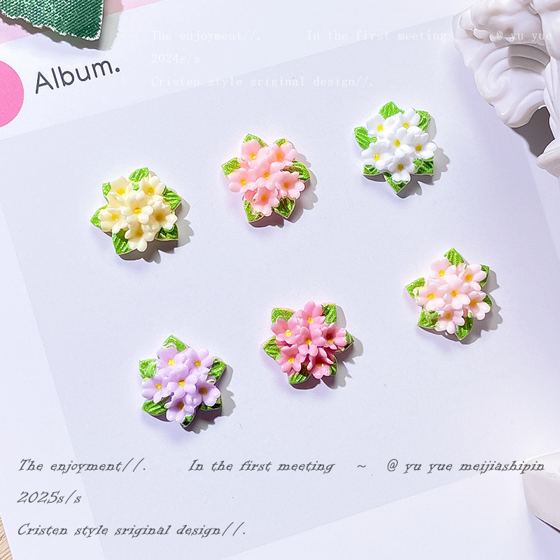 สินค้าใหม่สามมิติกาวนุ่มดอกไม้อุปกรณ์แต่งเล็บส่องสว่างดอกไม้บอลครีมกาวแฮนด์เมดกิ๊บเคสโทรศัพท์อุปกรณ์แต่งเล็บ