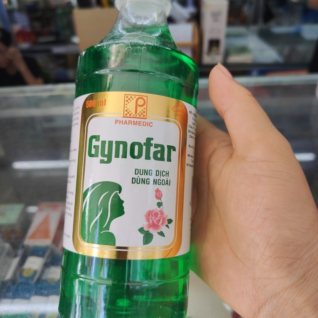 เวียดนาม Care โลชั่นหญิง Antibiotic Anti-itching Dich Nuoc Rua Ve Sinh Gynofar เวียดนาม Care โลชั่นห