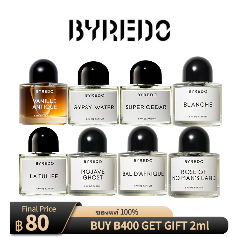 ของแท้ 💯Byredo Mojave Ghost & Blanche & Mojave Ghost & Super Cedar & La Tulipe EDP น้ำหอม