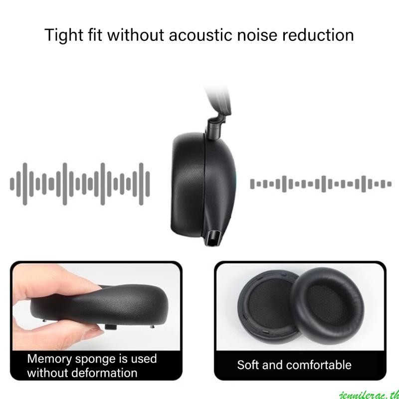 Jenniferac Noise Isolating Ear Pad Headband สําหรับ AW920H สําหรับ Superior Music Experience