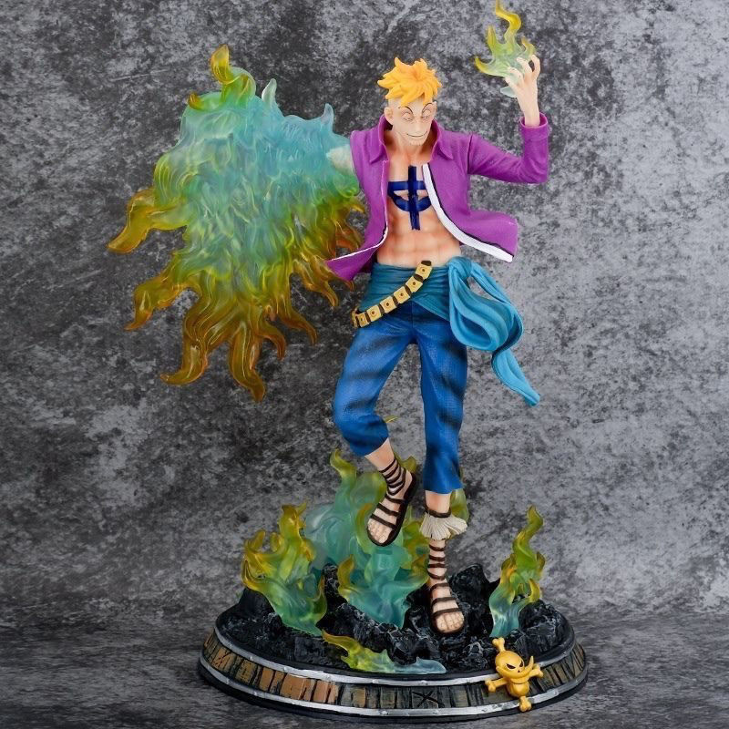 One Piece ขนาดใหญ่รูปแฟนตาซี Phoenix Resonance Marco Series GK อะนิเมะเครื่องประดับ