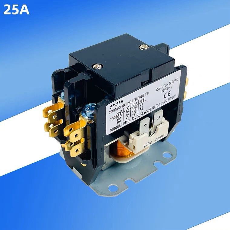 คอนแทคเตอร์แอร์สากล 220V 1HP 2HP 3HP เหมาะสำหรับ Haier Gree Midea หน่วยตู้ 220V ใหม่เอี่ยม - รูปที่ 5