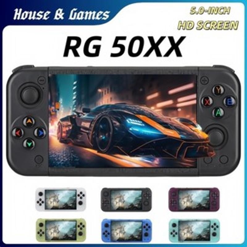 RG50XX เกมคอนโซล 5 นิ้ว Nostalgic Retro Arcade