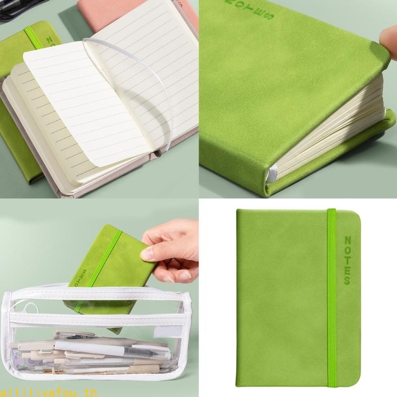 LIVE Journal Notebook โน๊ตบุ๊คขนาดเล็กเครื่องเขียน Notebook A 7 Pocket Notepads Travel Notebook Pret