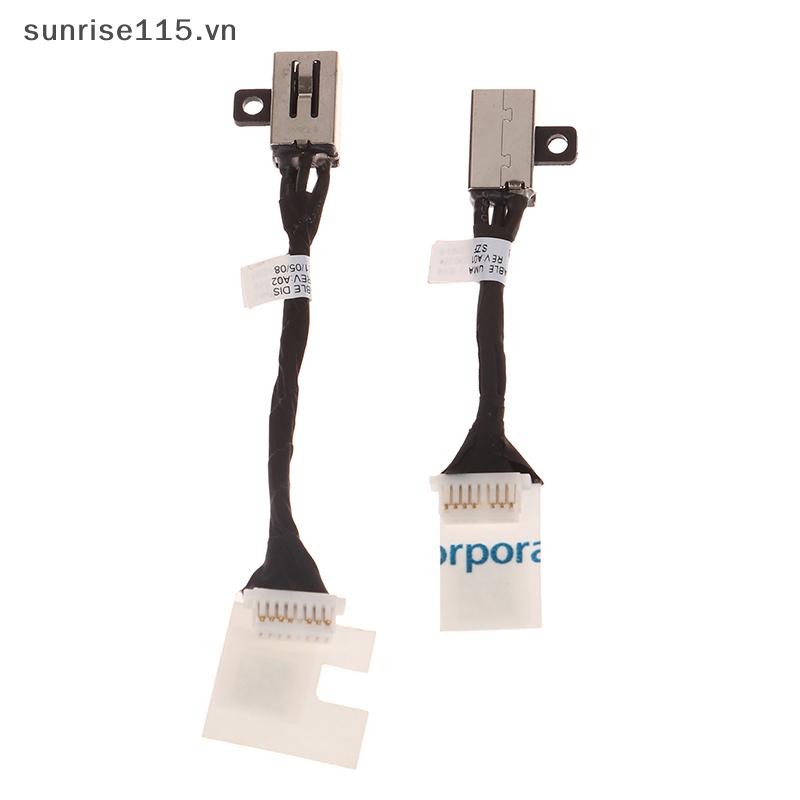 SRVN สําหรับ Dell Latitude 3410 3510 E3510 E3410 แล็ปท็อปสายอ่อน 07DM5H 0N8R4T DC Power Jack Cable.