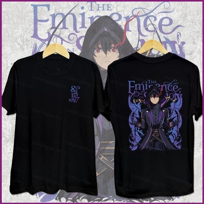 เสื้อยืดแขนสั้น Eminence in Shadow 3D สำหรับคอสเพลย์และอะนิเมะ ไซส์ S-5XL